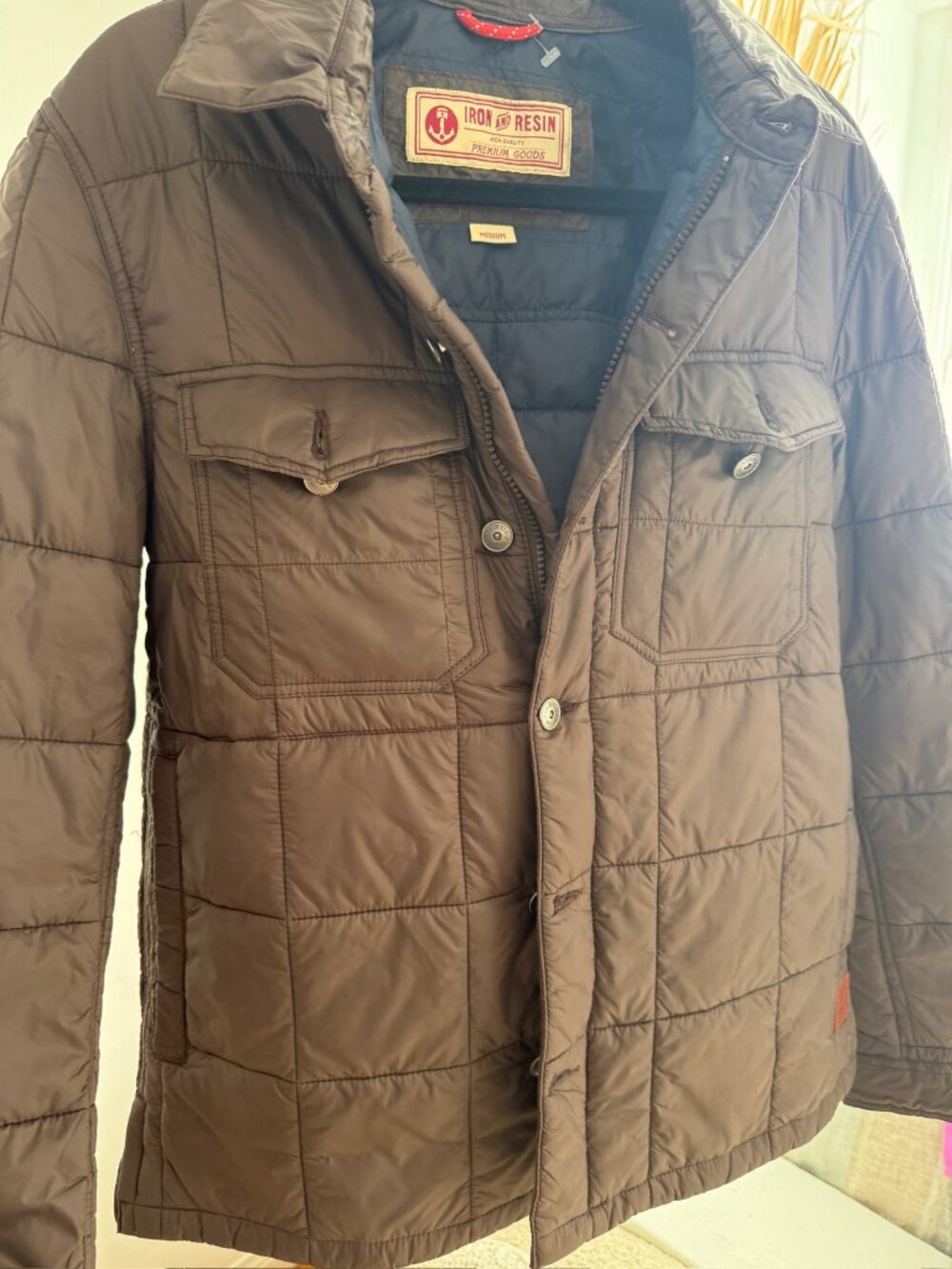 Iron and Resin Quilted Rogue Jacket